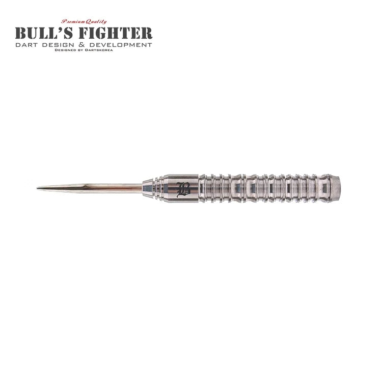 Bulls Fighter Hyper Black Lodestone 90% tungsten steel tip dart side profile