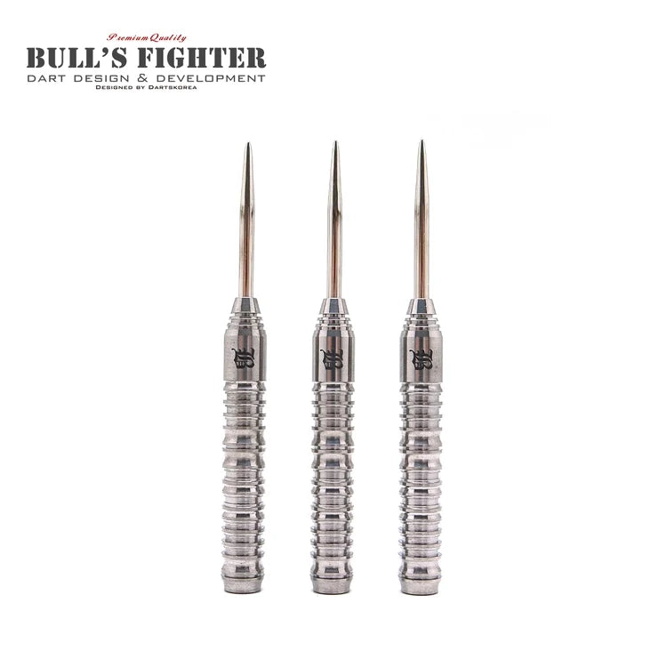 Bulls Fighter Hyper Black Lodestone 90% tungsten steel tip dart barrels