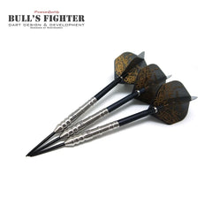 Bulls Fighter Hyper Black Morion complete 90% tungsten steel tip dart set