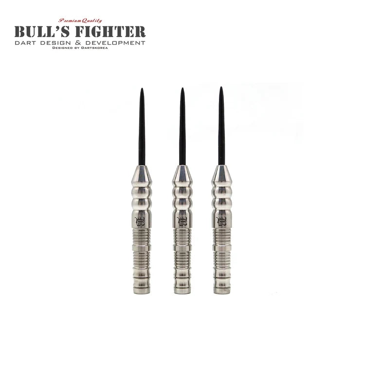 Bulls Fighter Hyper Black Morion 90% tungsten steel tip dart barrels