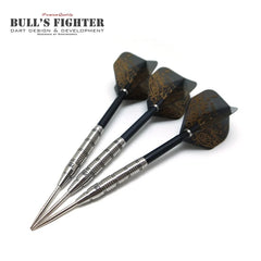 Bulls Fighter Hyper Black Onyx complete 90% tungsten steel tip dart set