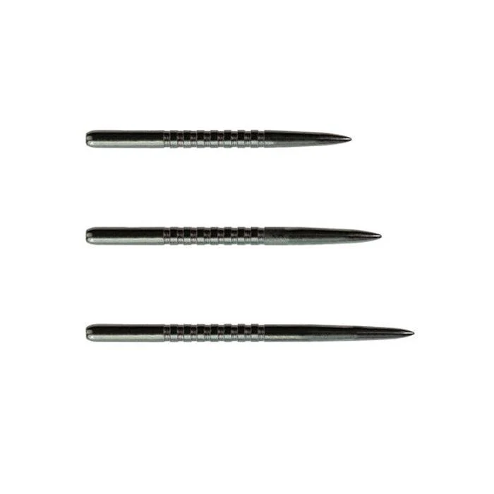 Bulls Gp3 Steel Tip Dart Points — black replacement points