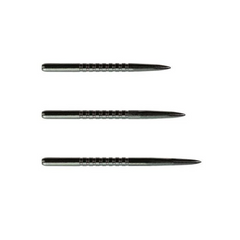 Bulls Gp3 Steel Tip Dart Points — black replacement points