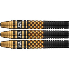 Bulls Richard Veenstra E2 Steel Tip Darts 90% Tungsten — three dart barrels