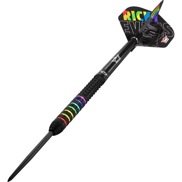Bulls Ricky Evans Steel Tip Darts 95% Tungsten — assembled dart