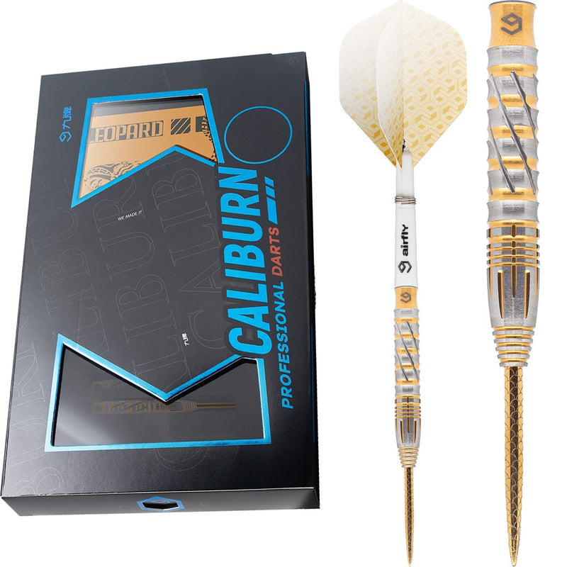 Caliburn Leopard Steel Tip Darts - 90% Tungsten
