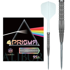 Caliburn Prisma P2 Steel Tip Darts - 95% Tungsten 20.5g