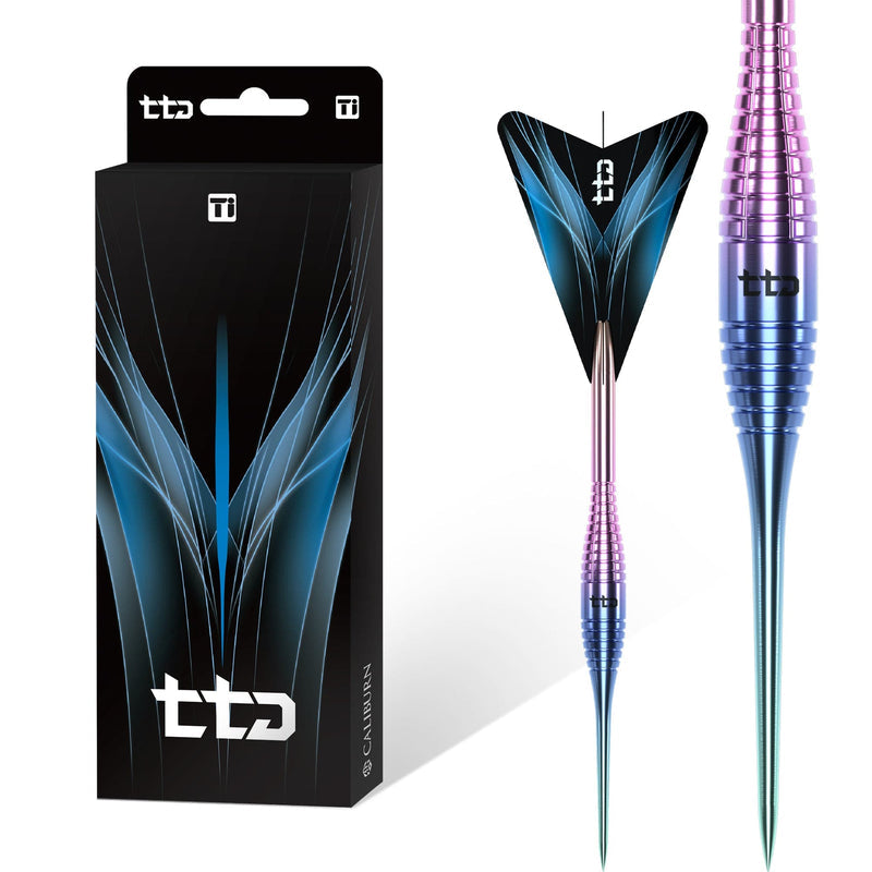 Caliburn TTD Titanium T2 Rainbow Darts 6g steel tip darts
