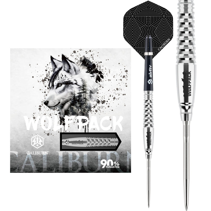 Wolfpack W8 Steel Tip Darts - 90% Tungsten from On Point Darts