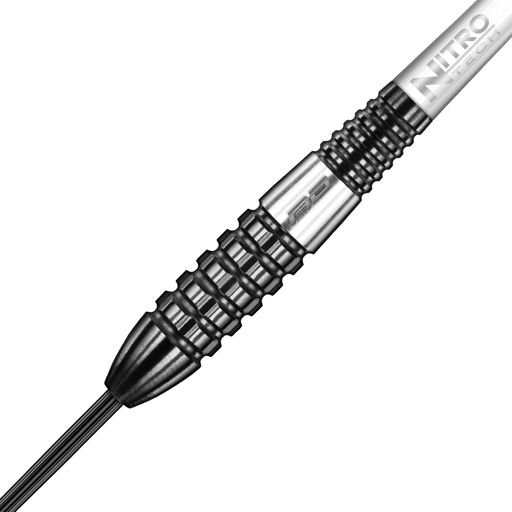 Red Dragon Carnage 4 Steel Tip Darts 90% Tungsten — barrel and grip close-up