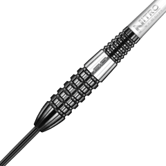 Red Dragon Carnage 4 Steel Tip Darts 90% Tungsten — barrel and grip close-up
