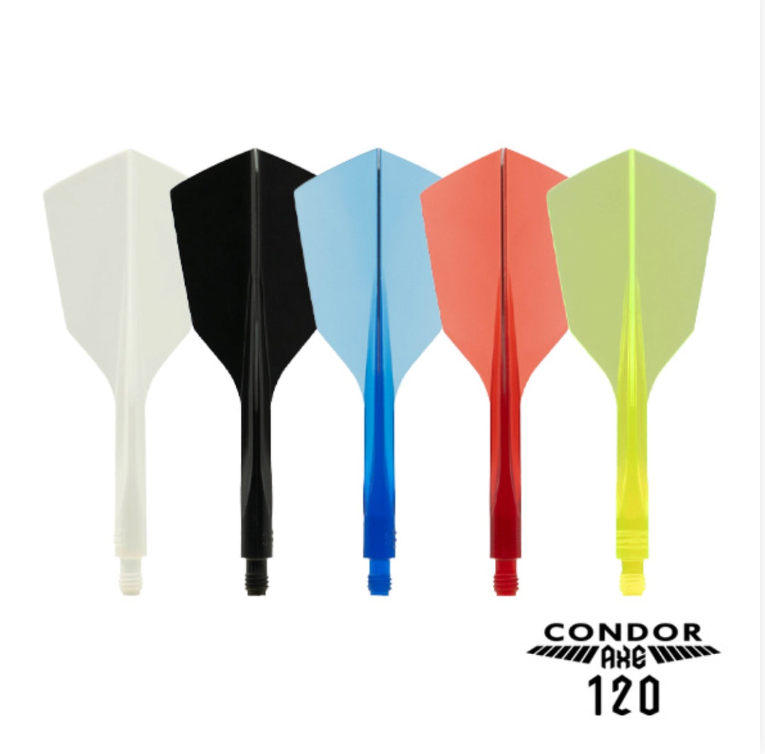 Condor Axe 120 Tri Dart Flights - Narrow