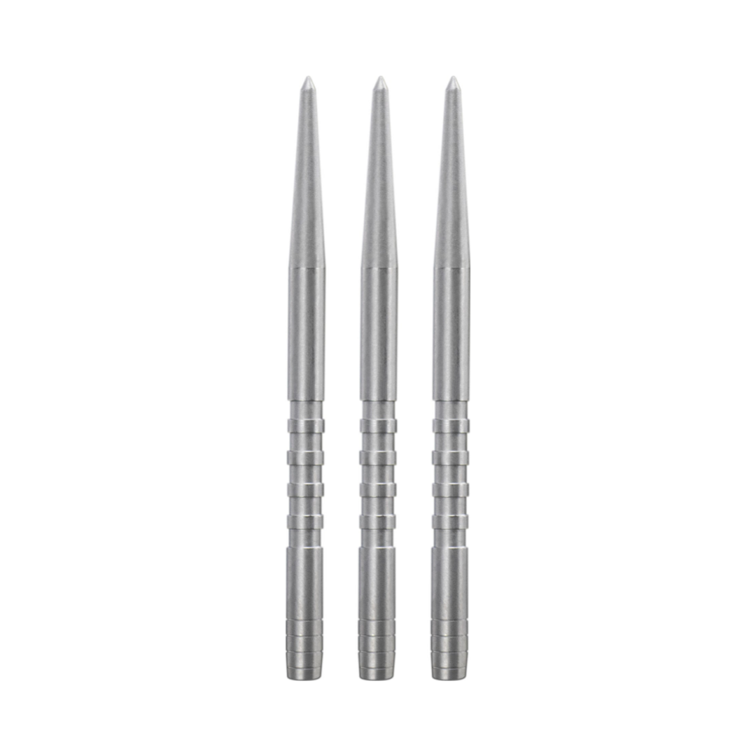 Condor Beak 38 mm With Cut silver steel tip points - three matching points shown