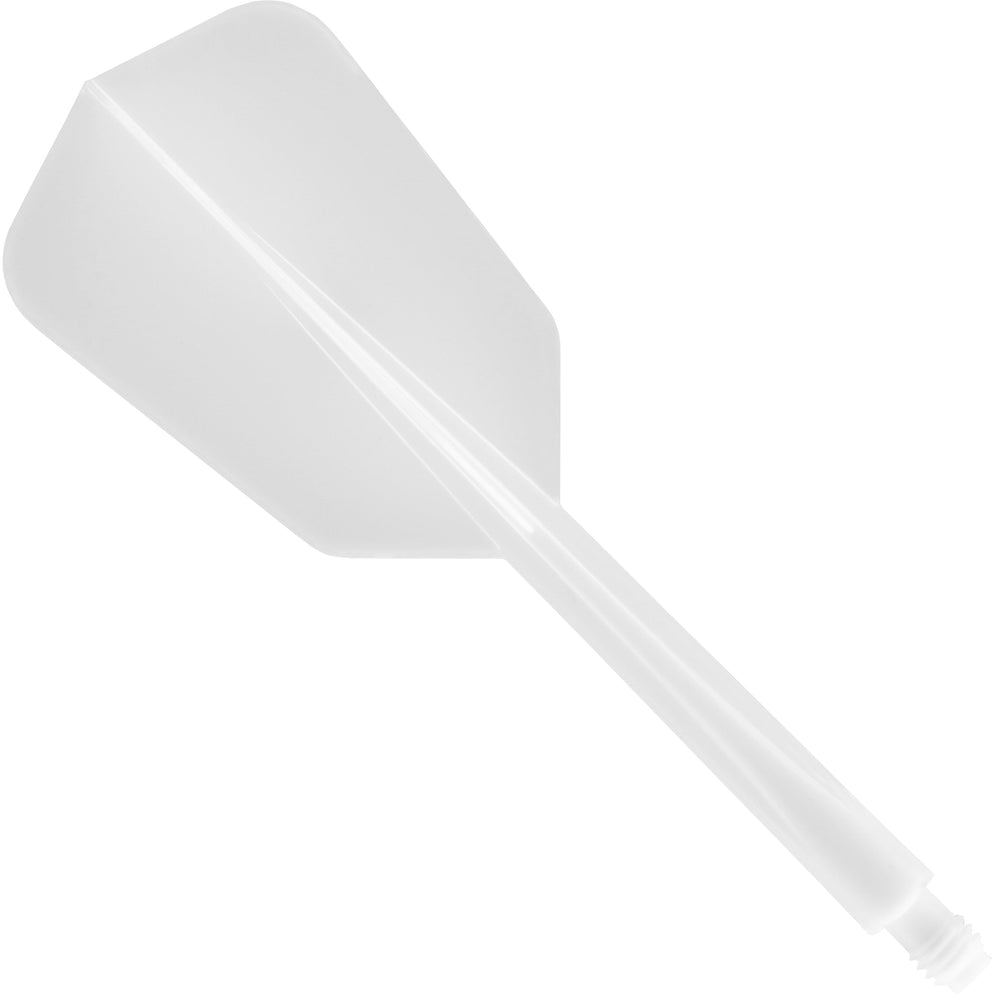 Condor Axe Dart Flights Wing Slim — white integrated flight and shaft