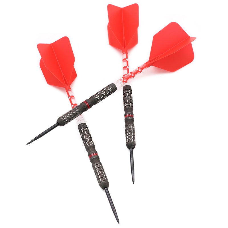 Cuesoul Motorcycle Handlebar Grip Steel Tip Darts 90% Tungsten — three assembled darts