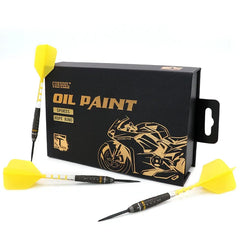 Cuesoul Motorcycle Spokes Steel Tip Darts 90% Tungsten — darts and presentation box