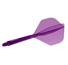 Cuesoul Rost77 Integrated Dart Shaft And Flight Big Standard — purple integrated flight and shaft
