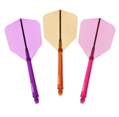 Cuesoul Rost77 Integrated Dart Shaft And Flight Big Wing — integrated flight and shaft colour options