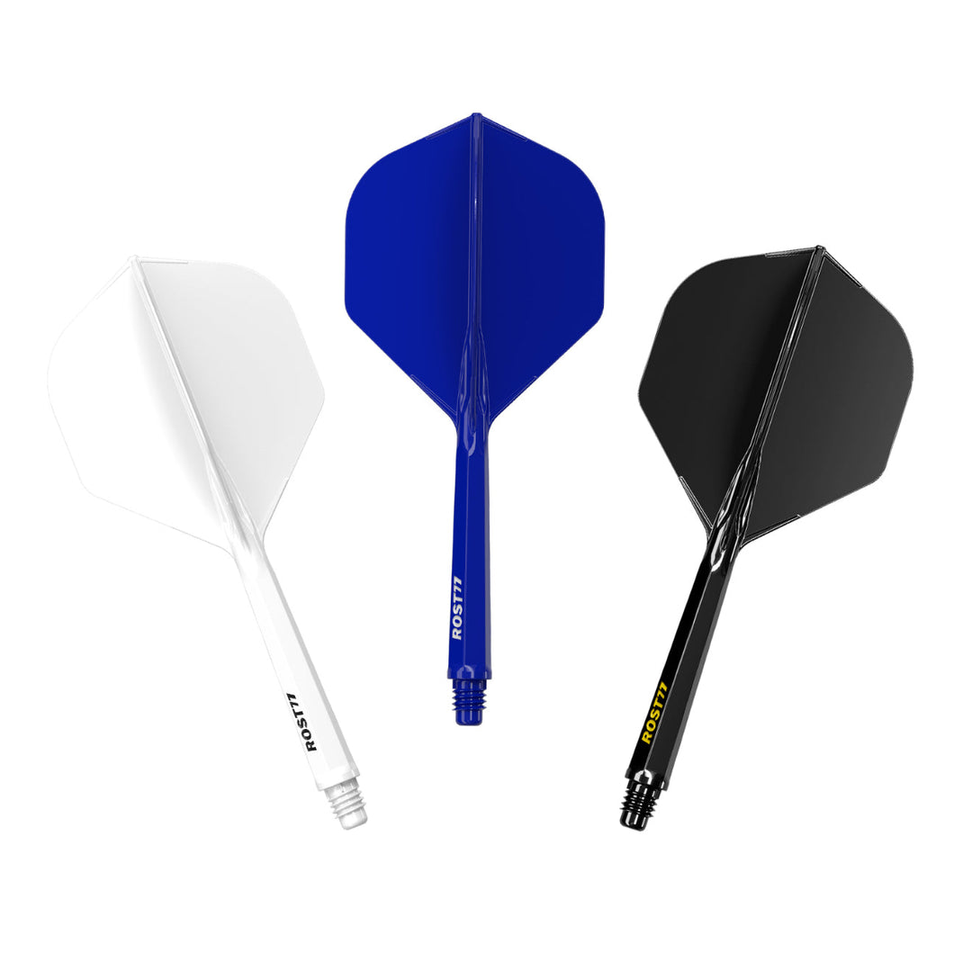 Cuesoul Rost77 Integrated Dart Shaft And Flight Small Standard — integrated flight and shaft colour options