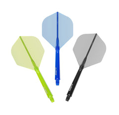 Cuesoul Rost77 Integrated Dart Shaft And Flight Small Standard — integrated flight and shaft colour options