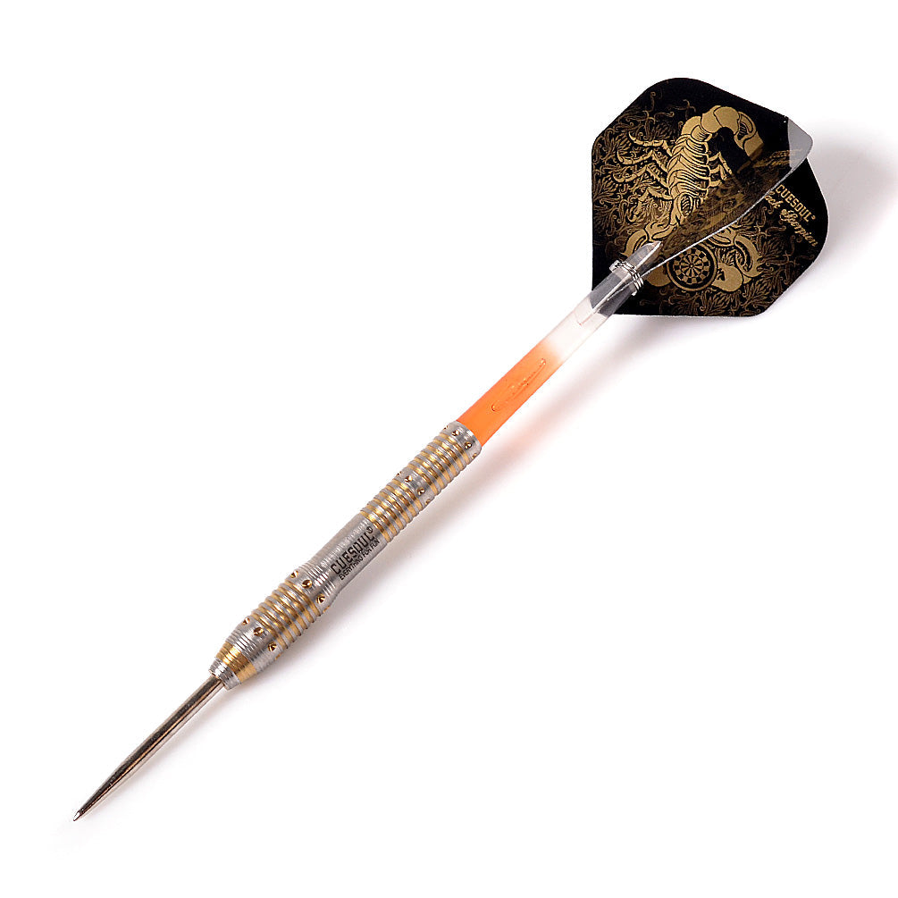 Cuesoul Scorpion Steel Tip Darts 90% Tungsten — assembled dart