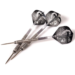 Cuesoul Scorpion Steel Tip Darts 90% Tungsten — three assembled darts