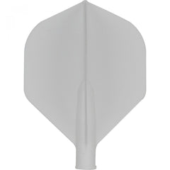 Cuesoul Tero AK4 Big Wing white moulded dart flights