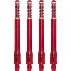 Cuesoul Tero Ak7 Dart Shafts Standard — three red shafts