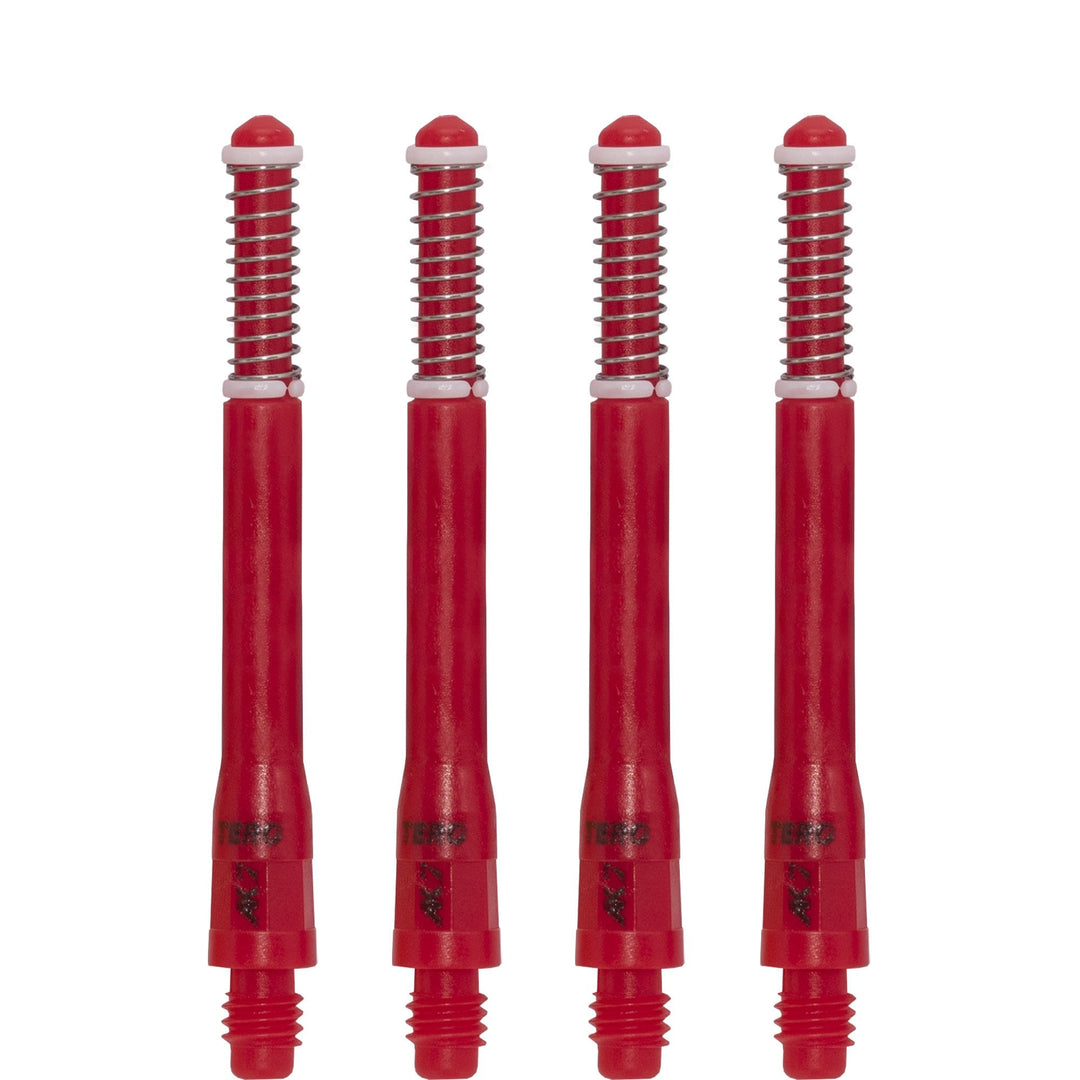 Cuesoul Tero Ak7 Dart Shafts Standard — three red shafts