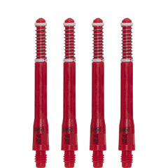Cuesoul Tero Ak7 Dart Shafts Standard — three red shafts