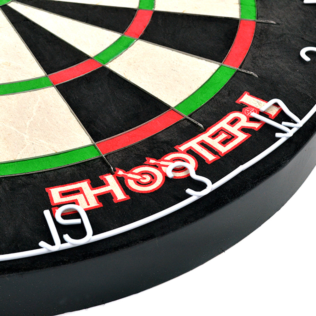 Cuesoul Tournamental Bristle Sisal Dartboard Set With 2 — dartboard edge detail