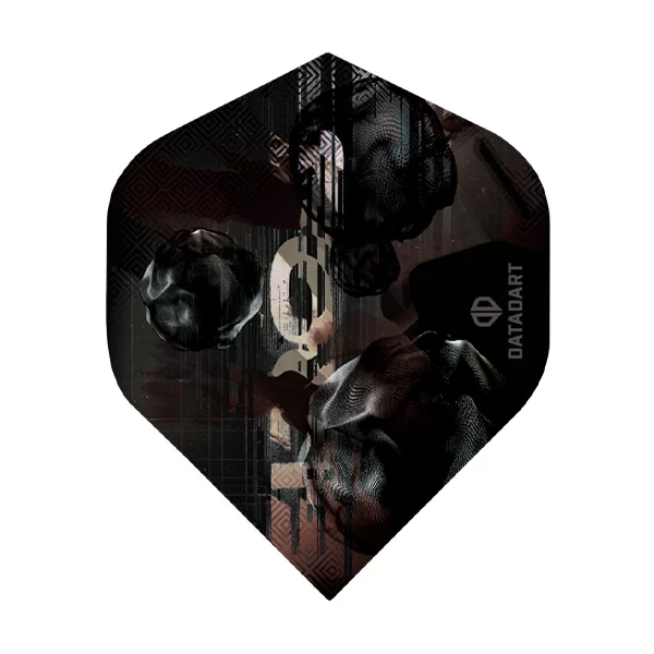 Datadart Eiros Dart Flight 100 Micron — flight design, front view
