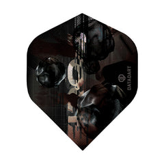 Datadart Eiros Dart Flight 100 Micron — flight design, front view