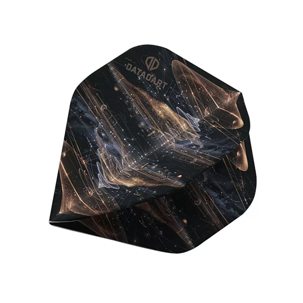 Datadart Lumos Dart Flight 100 Micron — flight design, angled view