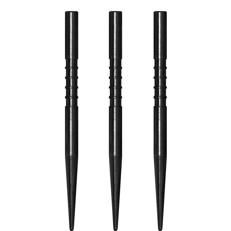 Datadart Shark Steel Tip Points — black replacement points