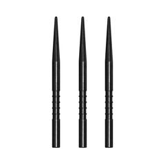 Datadart Shark Steel Tip Points - three matching black points