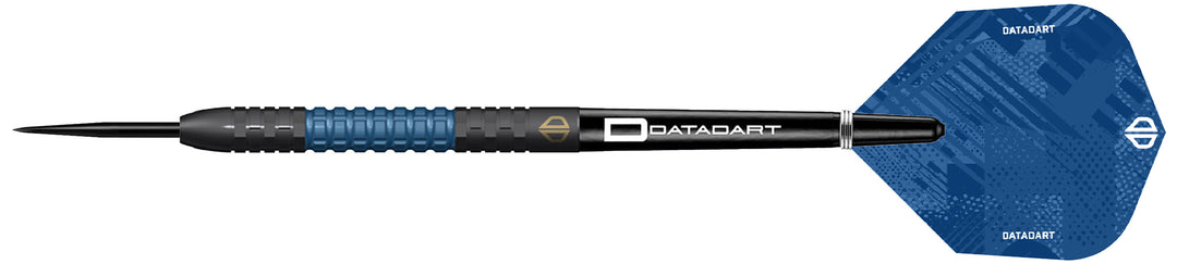 Datadart Vela Steel Tip Darts 90% Tungsten — assembled dart