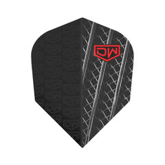 DW Darts Charger Dart Flights - Standard No.6; one flight shown.