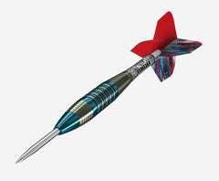 DW Darts Flash Back Brass — assembled dart