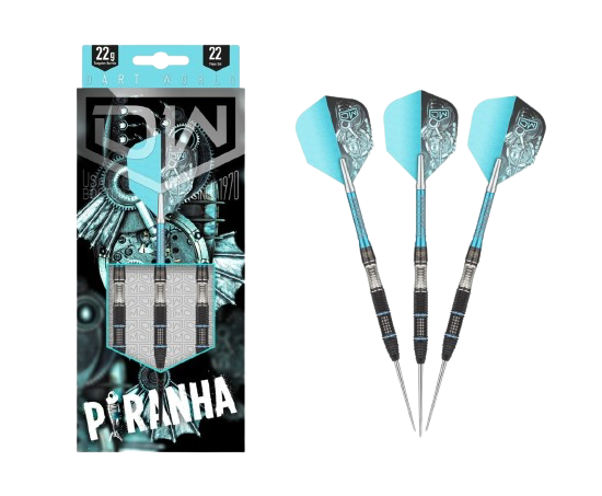 Piranha 02 Steel Tip Darts - 90% Tungsten from On Point Darts