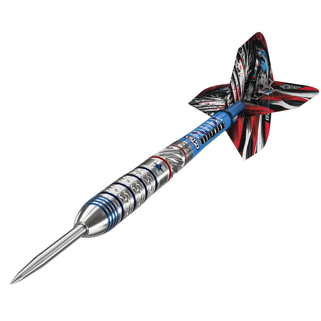DW Darts Regulator Steel Tip Darts 90% Tungsten — assembled dart