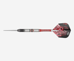 DW Piranha Razor 02 90% tungsten steel tip dart side profile