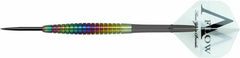Dynasty Fallon Sherrock Rainbow 90% tungsten assembled dart with white flight