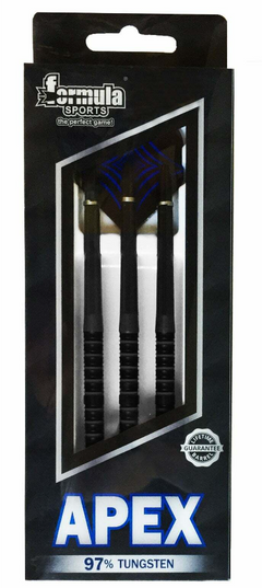 Formula Apex Steel Tip Darts 97% Tungsten — retail packaging