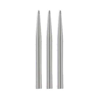 Formula Sports chrome steel tip points; three matching points shown upright on white.