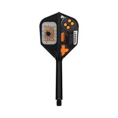 Target Game Over K Flex No.6, one complete integrated flight and shaft shown on white.