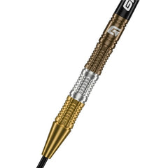 Goat Ceremony Steel Tip Darts 90% Tungsten — barrel and grip close-up