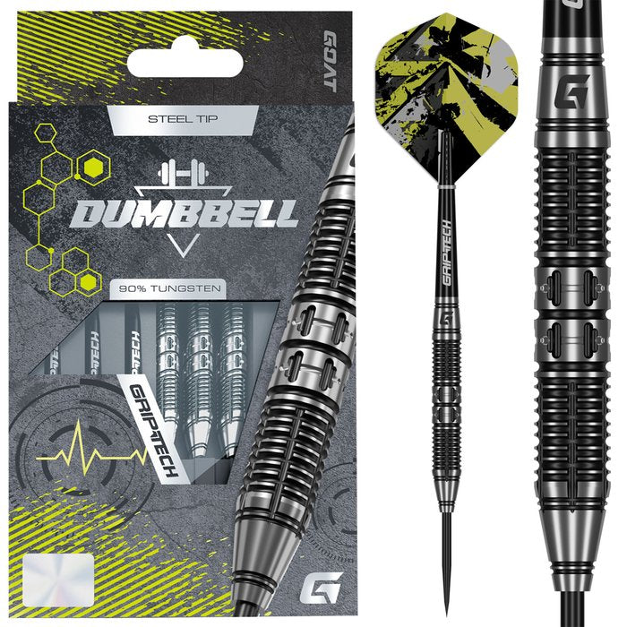 Goat Dumbbell Steel Tip Darts - 90% Tungsten 26g