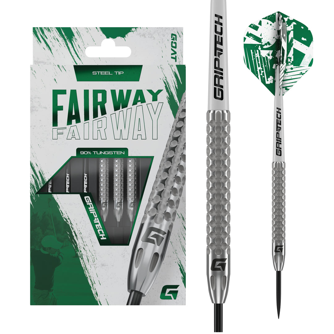 Goat Fairway v1 Steel Tip Darts - 90% Tungsten 23g