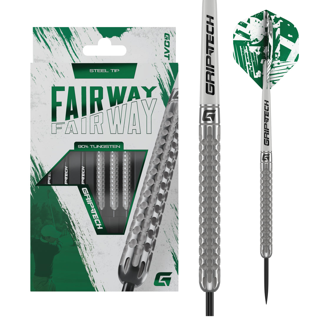 Goat Fairway v2 Steel Tip Darts - 90% Tungsten 22g